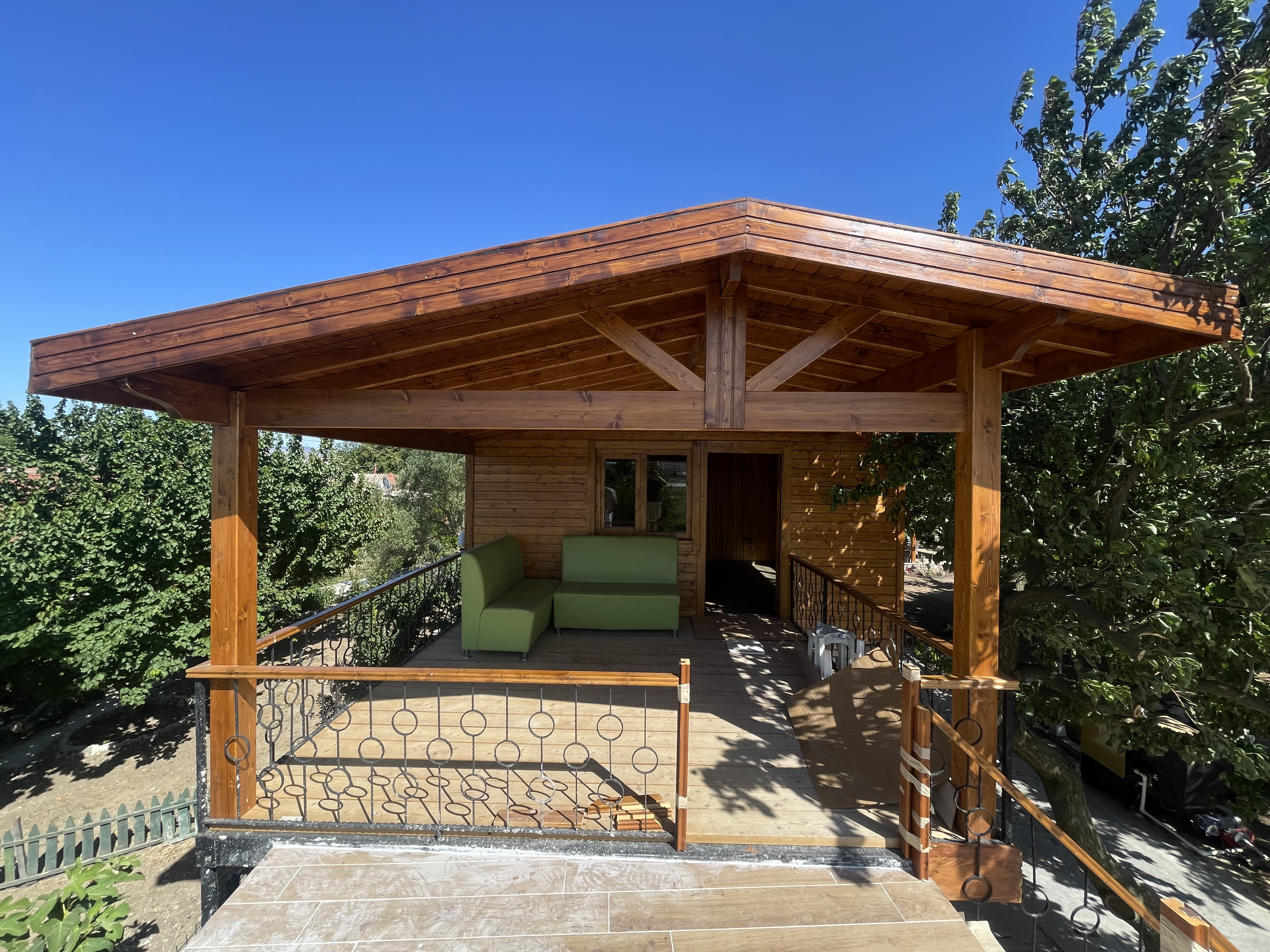 Ahşap Pergola Çanakkale Barbaros