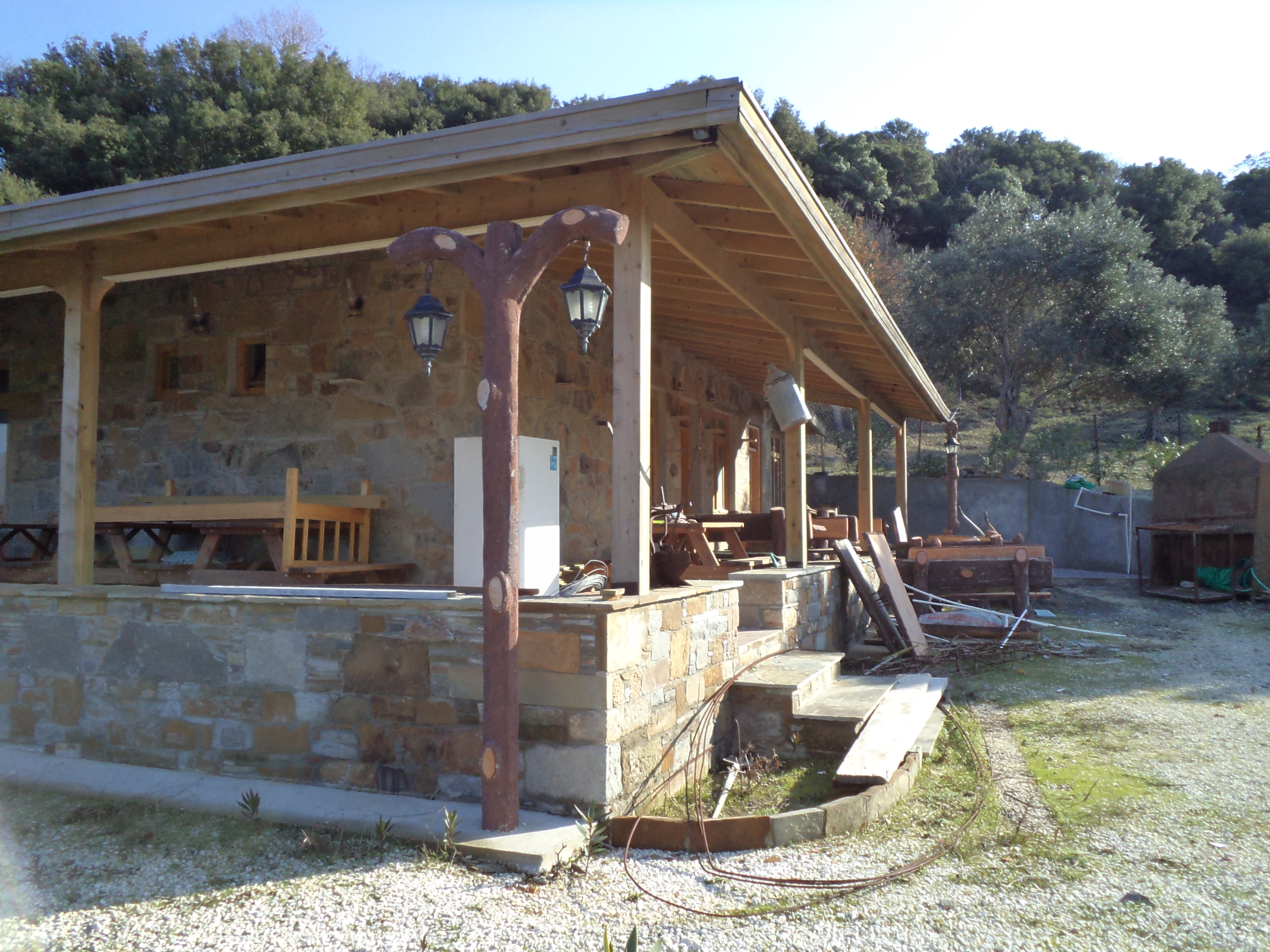 Ahşap Balkon ve Ahşap Pergola