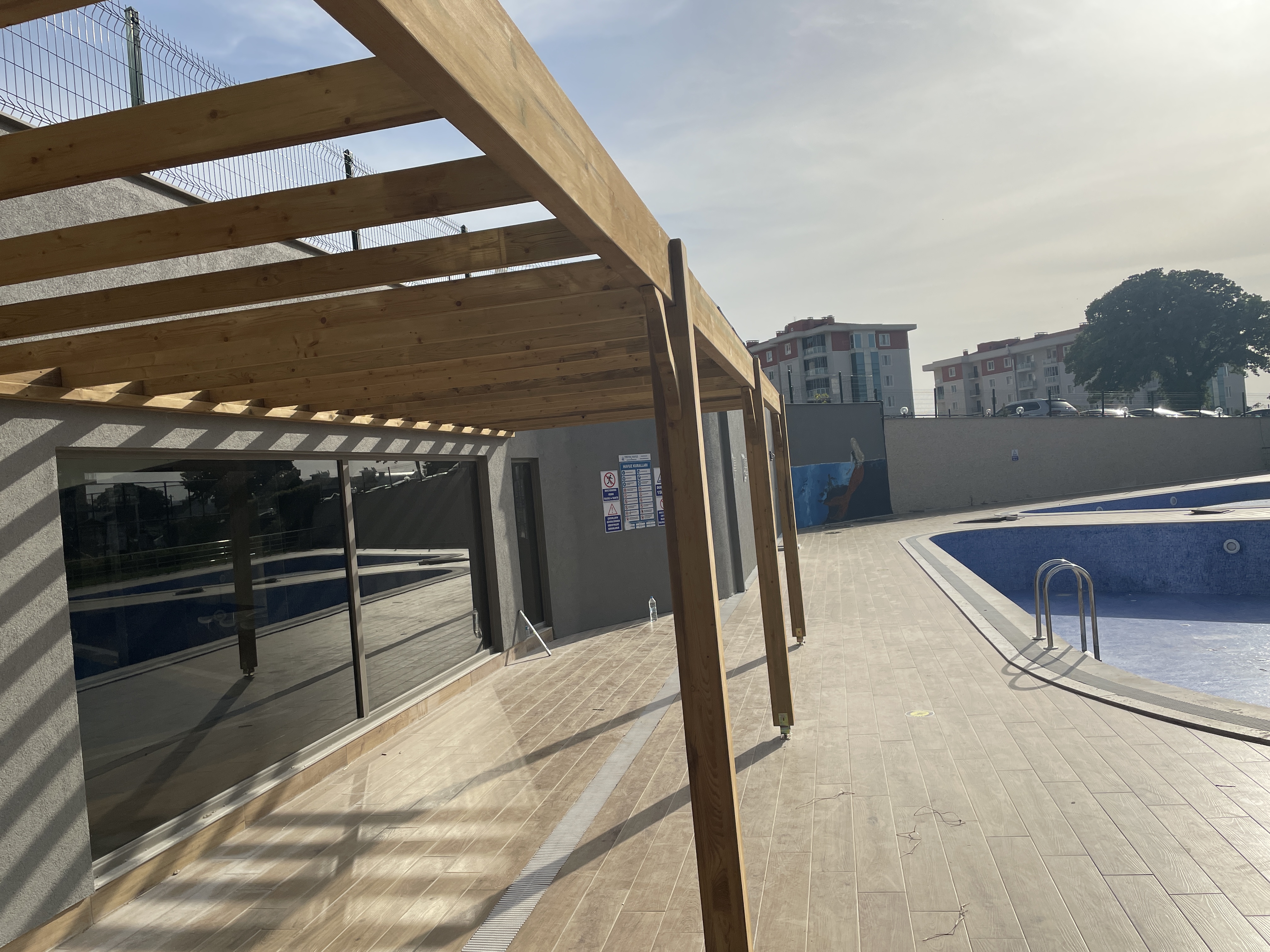 Çanakkale Ahşap Pergola Vizyon Park