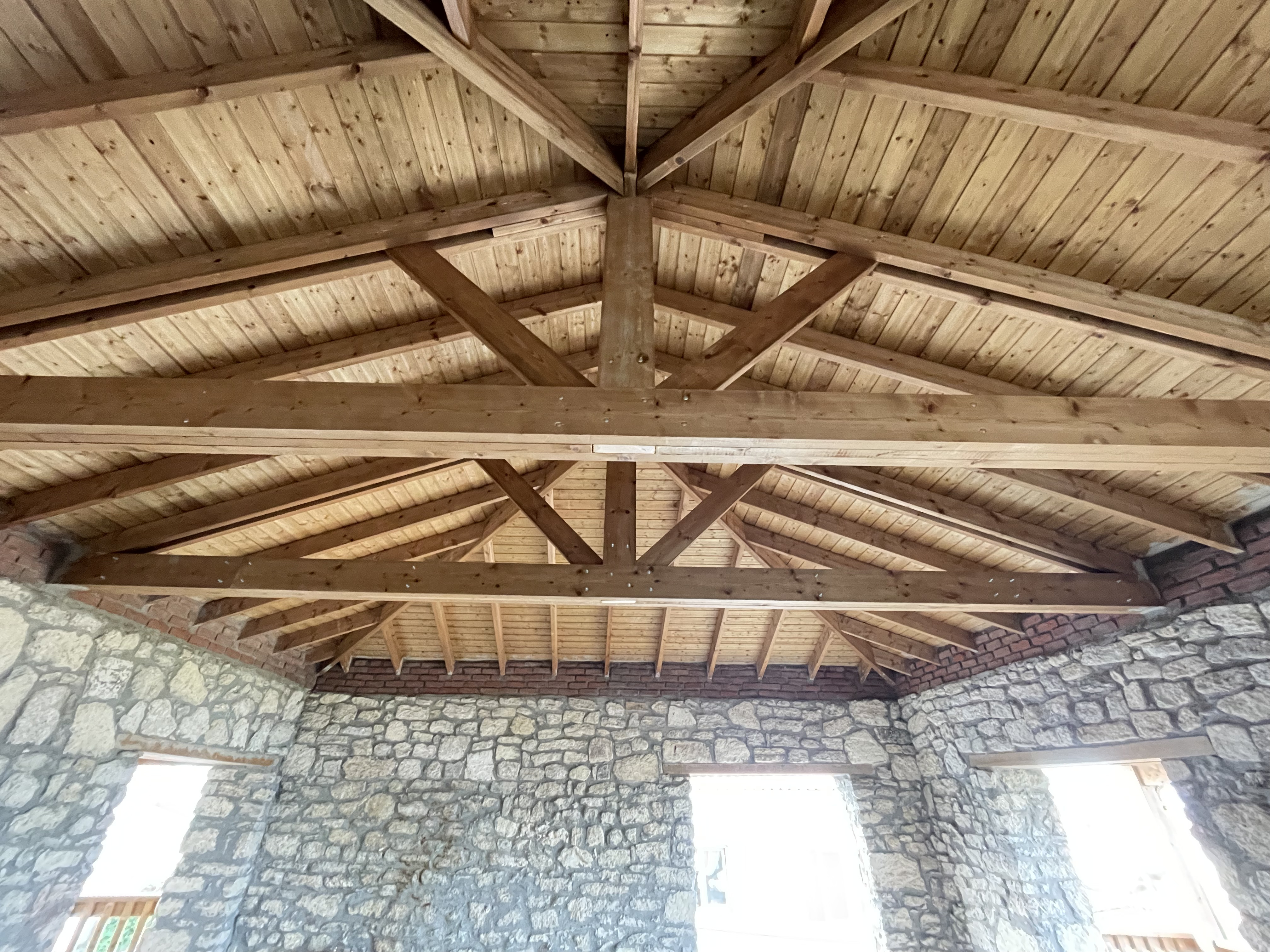 Çanakkale İntepe Ahşap Çatı